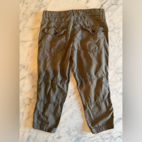 J. Crew Cotton Linen Cargo Crop Pants - Women’s Size 10 “City Fit” - Picture 9 of 12